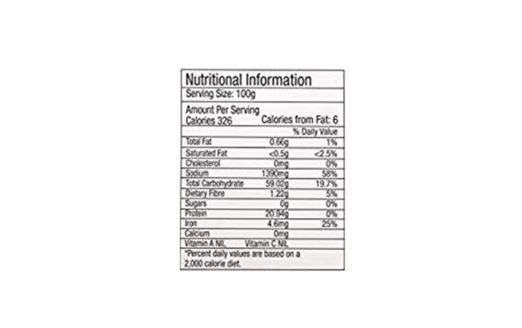 DNV Classic Plain Papad    Pack  500 grams